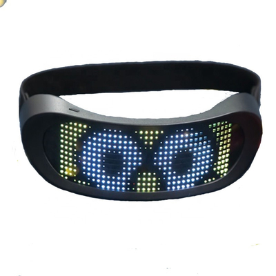 Điều khiển APP Kính Led có thể lập trình Các mẫu có thể tùy chỉnh Sạc qua USB