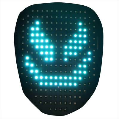 Halloween LED Mặt nạ dành cho người lớn Điều khiển bằng cử chỉ Khuôn mặt Thay đổi USB Loại C Sạc