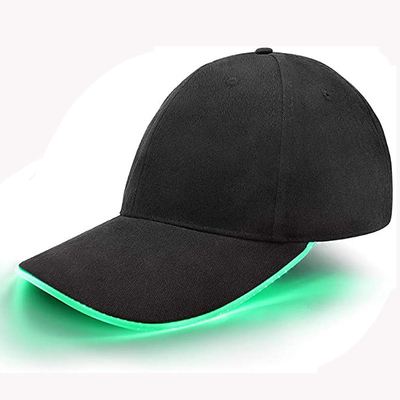 Đèn flash LED phát sáng Mũ bóng chày Mũ sáng lên cho màn trình diễn Hip Hop