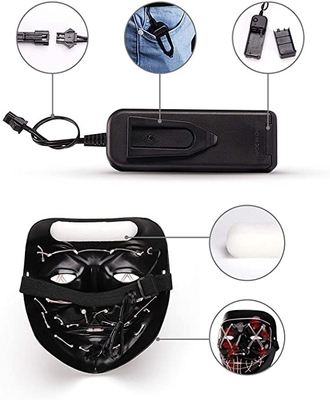 Mặt nạ LED tẩy trang Halloween