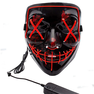 Masquerade Light Up Halloween Purge Mask phát sáng với 10 màu khác nhau