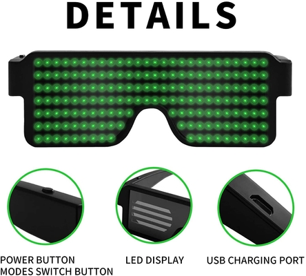 Bữa tiệc Câu lạc bộ đêm Kính phát sáng LED động có hoa văn nhấp nháy