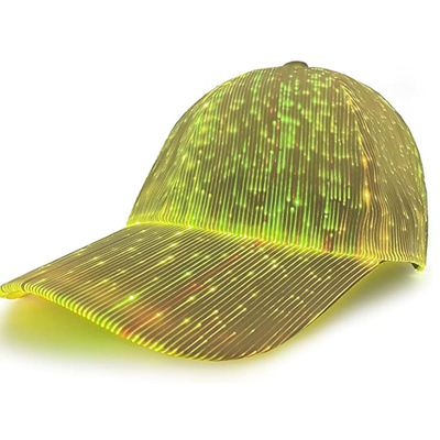 7 đèn màu LED Mũ bóng chày Mũ nhấp nháy sáng cho tiệc disco