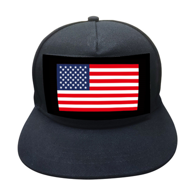 Âm thanh nhấp nháy DJ Snapback Mũ bóng chày được kích hoạt với đèn LED
