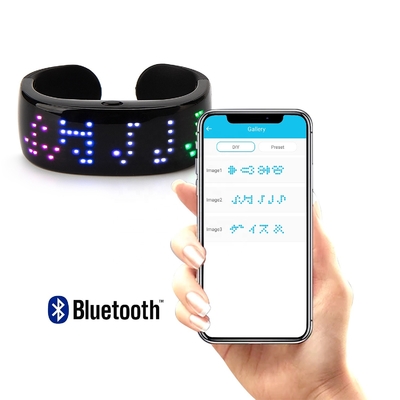 Điều khiển từ xa bằng điện thoại thông minh Vòng đeo tay Led APP Chỉnh sửa bản vẽ tin nhắn
