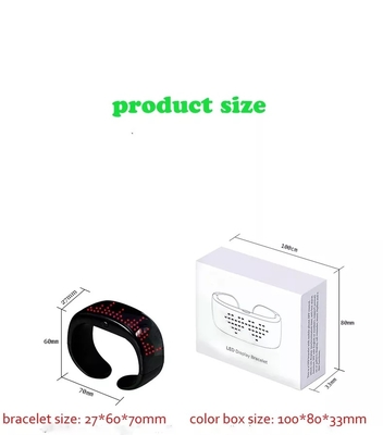 Hiển thị tin nhắn Điều khiển từ xa Vòng đeo tay LED Bluetooth Có thể chỉnh sửa