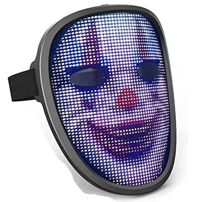 Tiktok Explosive LED Full Mặt nạ thay đổi khuôn mặt cho trẻ em USB có thể sạc lại