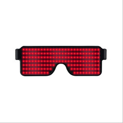 Sạc USB Kính LED Phát Sáng Ma Thuật Giáng Sinh Đèn Nhấp Nháy Kính Neon Rave