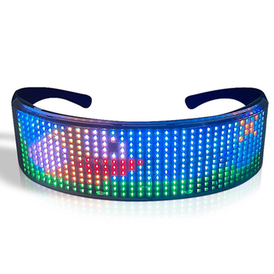 Kính Led có thể lập trình được điều khiển ứng dụng với mẫu văn bản tự làm bằng Bluetooth