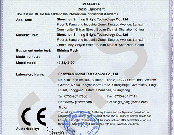 Trung Quốc Shenzhen Tripodgreen Lighting Co., Ltd. Chứng chỉ